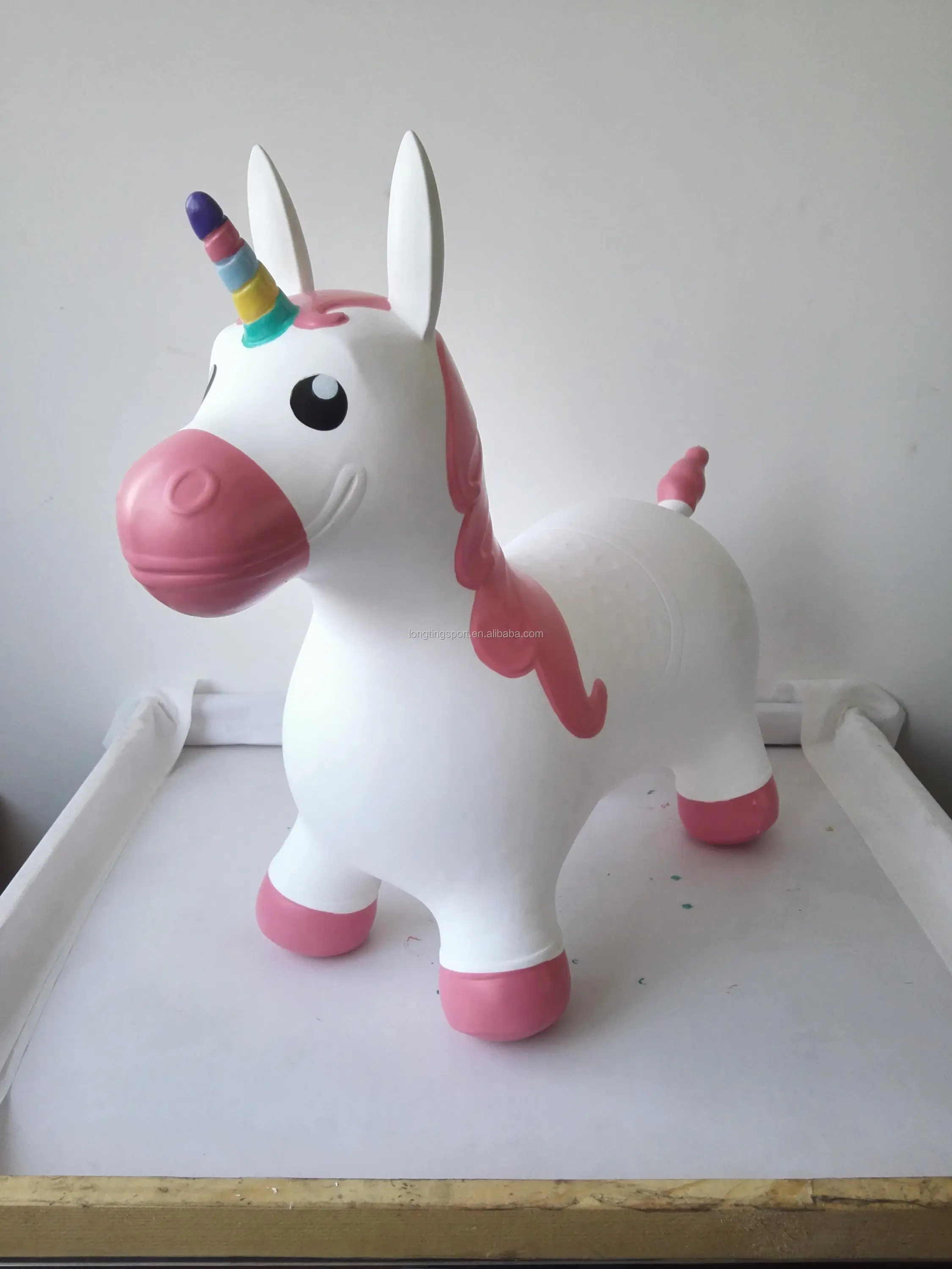 jumping animal unicorn