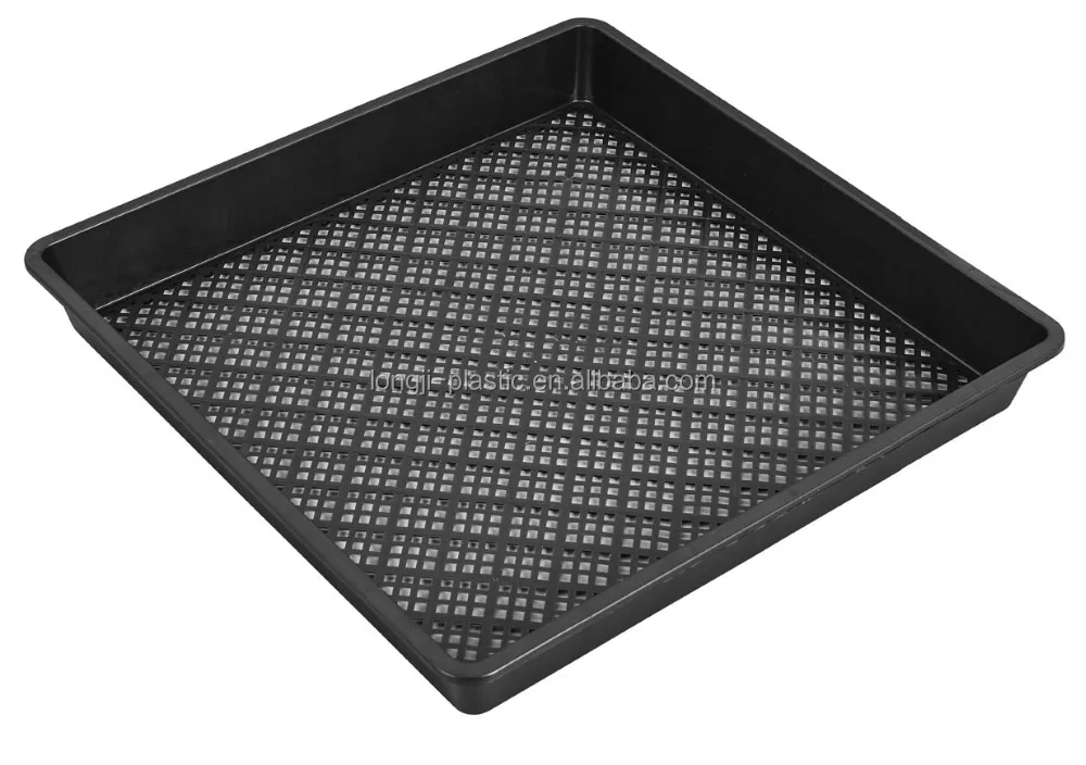 High Quality Plastic Square Tray For Plant Wholesale 425mm X 425mm ...