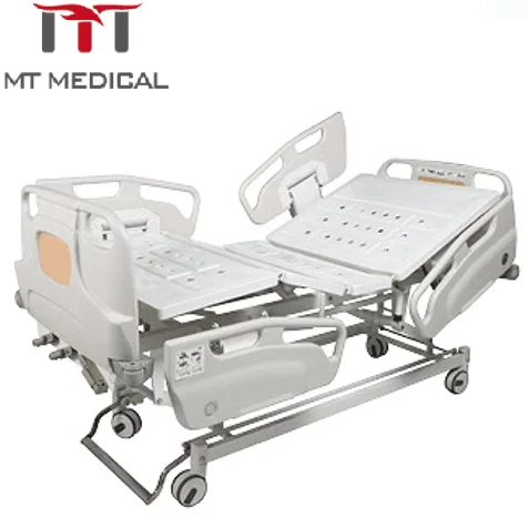Medical three nursing bed manual hospital bed