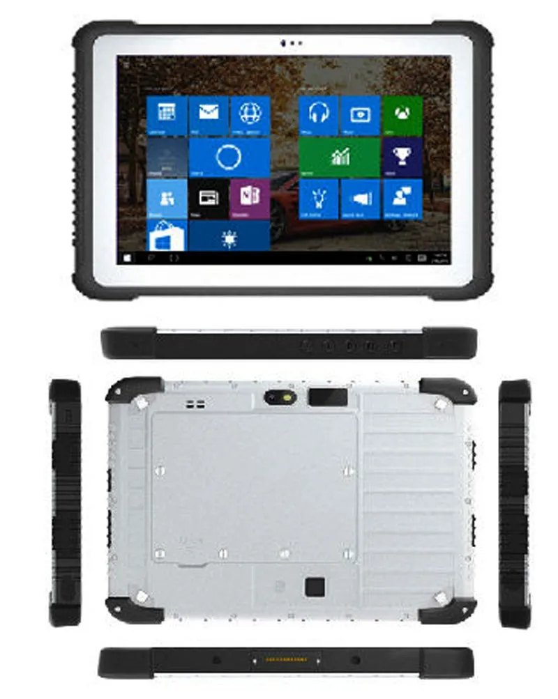 Highton 10.1" Screen Rugged Windows Tablet With RS232 Port Intel Cherry-Trail Z8350 Quad-core RJ45 Ethernet Rugged Computer IP65
