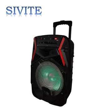 laser portable trolley speaker