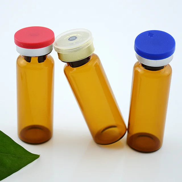 制药玻璃青霉素瓶注射用橡胶塞和铝塑料盖