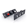 WP3-2 old type 3P Red& Black&White Clip push terminal type spring Wiring clip speaker terminal block connector