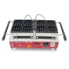 New type Oem waffle cone maker machine lattice shaped waffle machine with CE