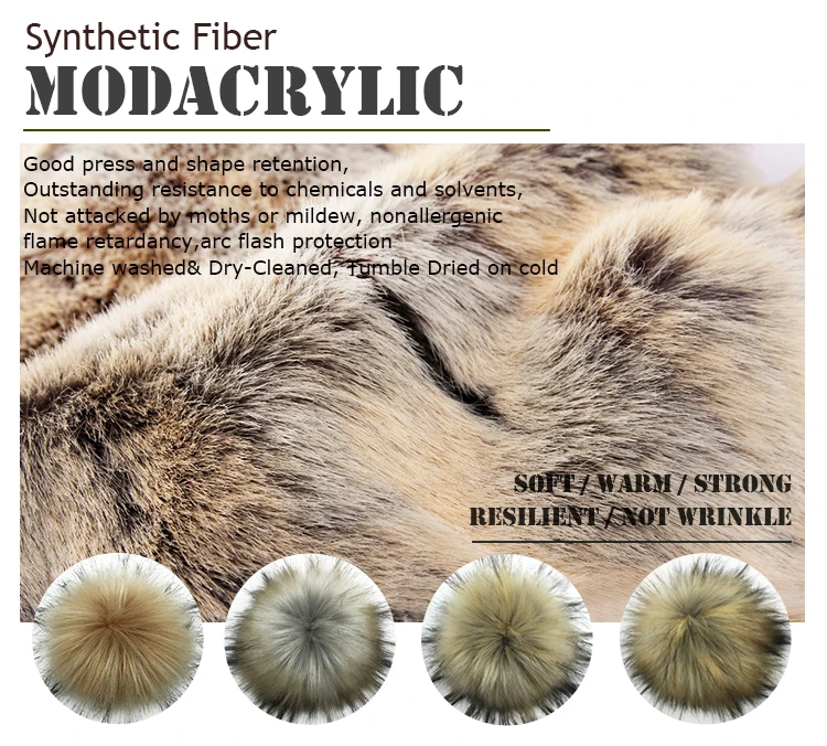 14cm Handmade Faux Fur Ball,Faux Fur Pom Poms For Diy Hats Fur Ball