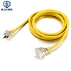 SAA Approved Australian 3 pins Extension power cord with Transparent plug