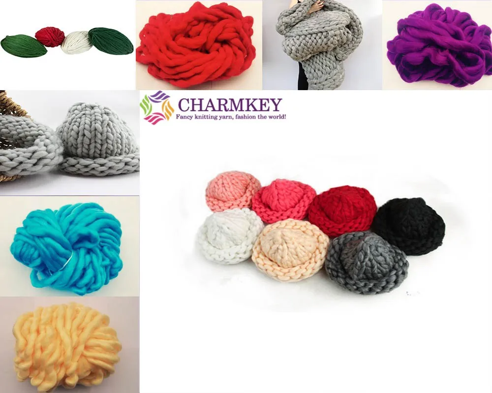 Super Soft Chunky Merino Wool Yarn For Baby Woolen Blanket Buy Chunky