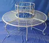 Metal Wrap Around Tree Bench for Garden Backyard Outdoor seating use