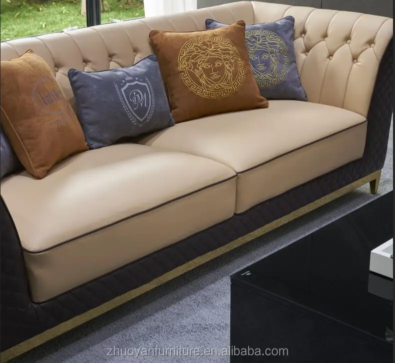 Hong Kong Living Room Furniture Sofa Sets Luxury Design Sectional Sofa