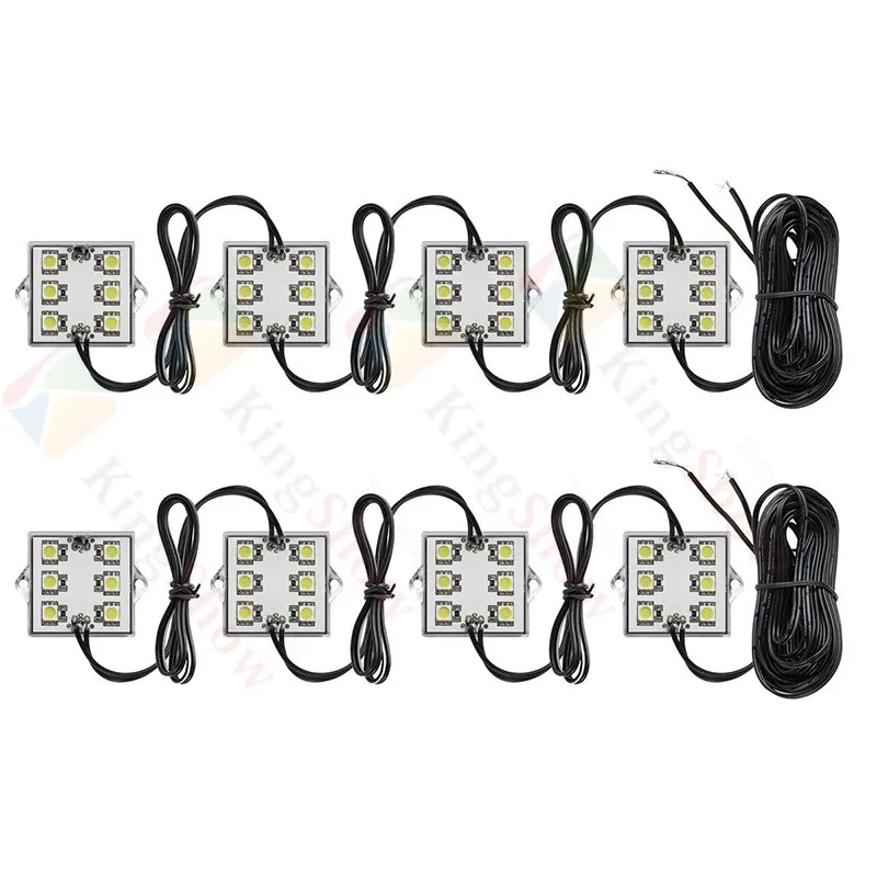 Bright Truck Bed Lighting Waterproof 48 WHITE LED Light Kit for Chevy Ford Toyota