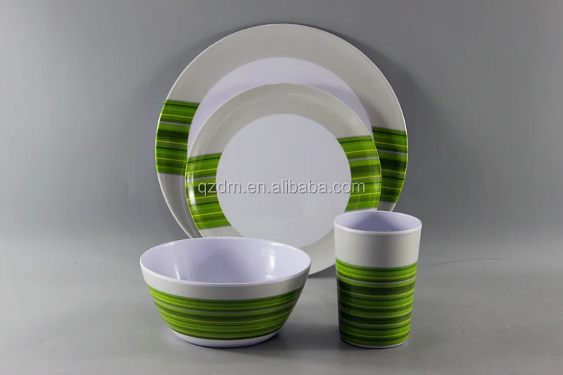 Melamine Picnic Dinner Set For 2 Person