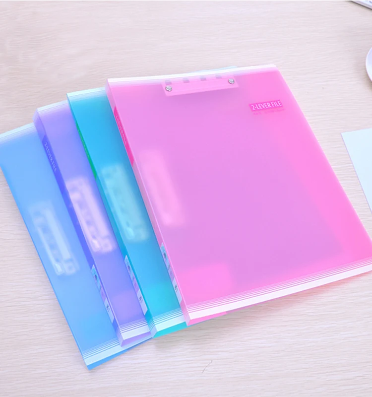 Office Supplies A4 Clear Color Transparent Landscape Plastic Stick