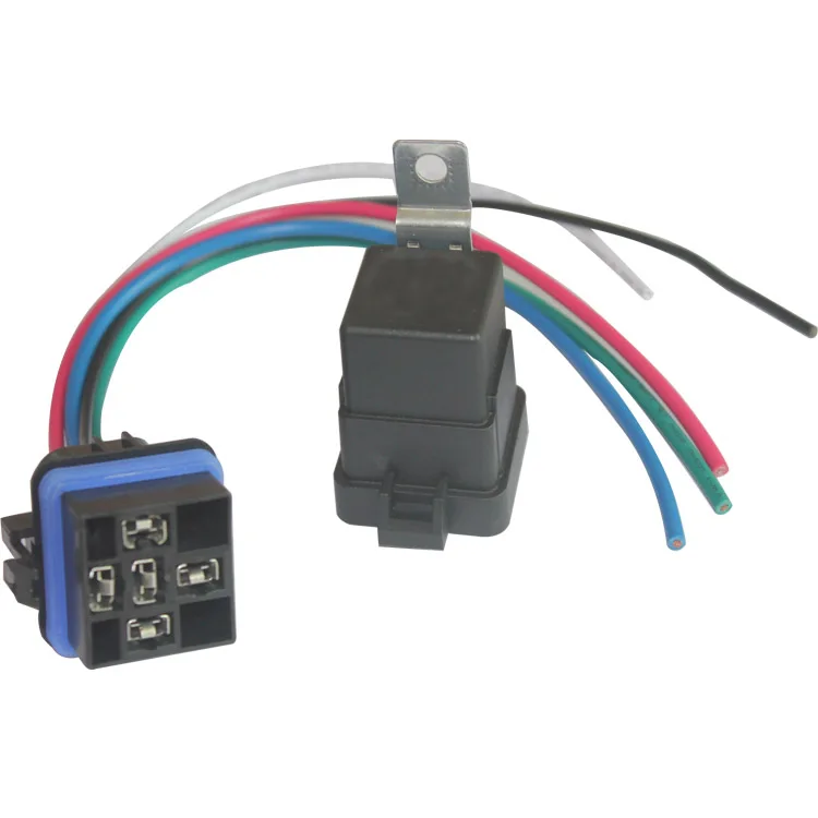 Waterproof Relay Switch Harness Set 40/30amp Automotive Wire Relays Hot Wires Dc 12v Heavy Duty