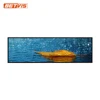 reliable ultra-wide advertisement display for superstore shelf exhibition with free cms software