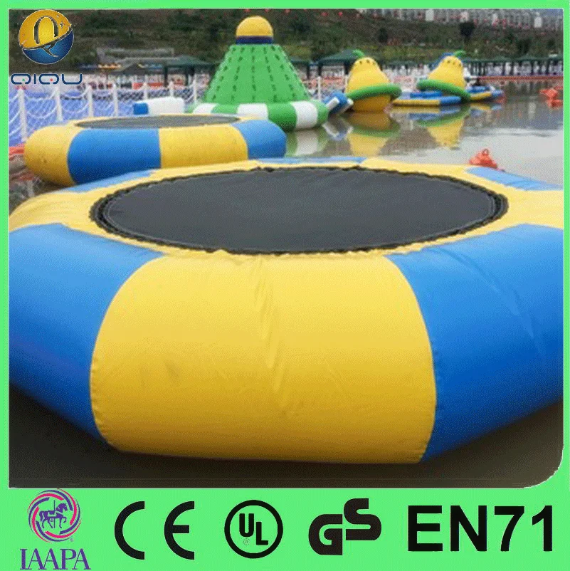 Large Inflatable Amusement Water Park Play Equipment Inflatable Bungee Trampoline Climbing