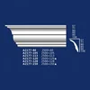 Artistic gypsum decorative cornice crown plaster ceiling plain angle line strip molding