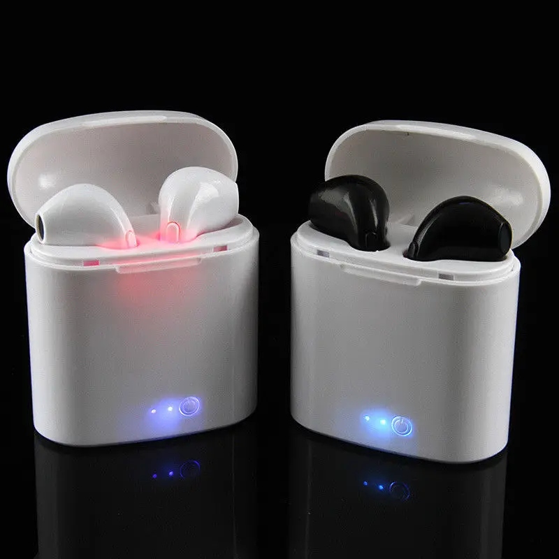 BHD 2019 i7s TWS In-Ear Earbuds Twins Double True Wireless Pair Earphone I7 Headset TWS,wireless bluetooth earphone - ANKUX.COM