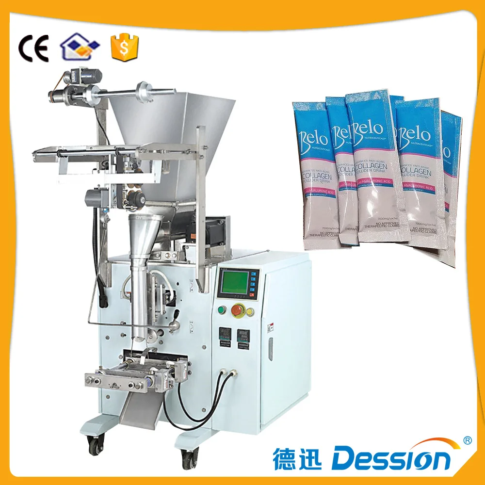 collagen powder in sachet filling packing machine