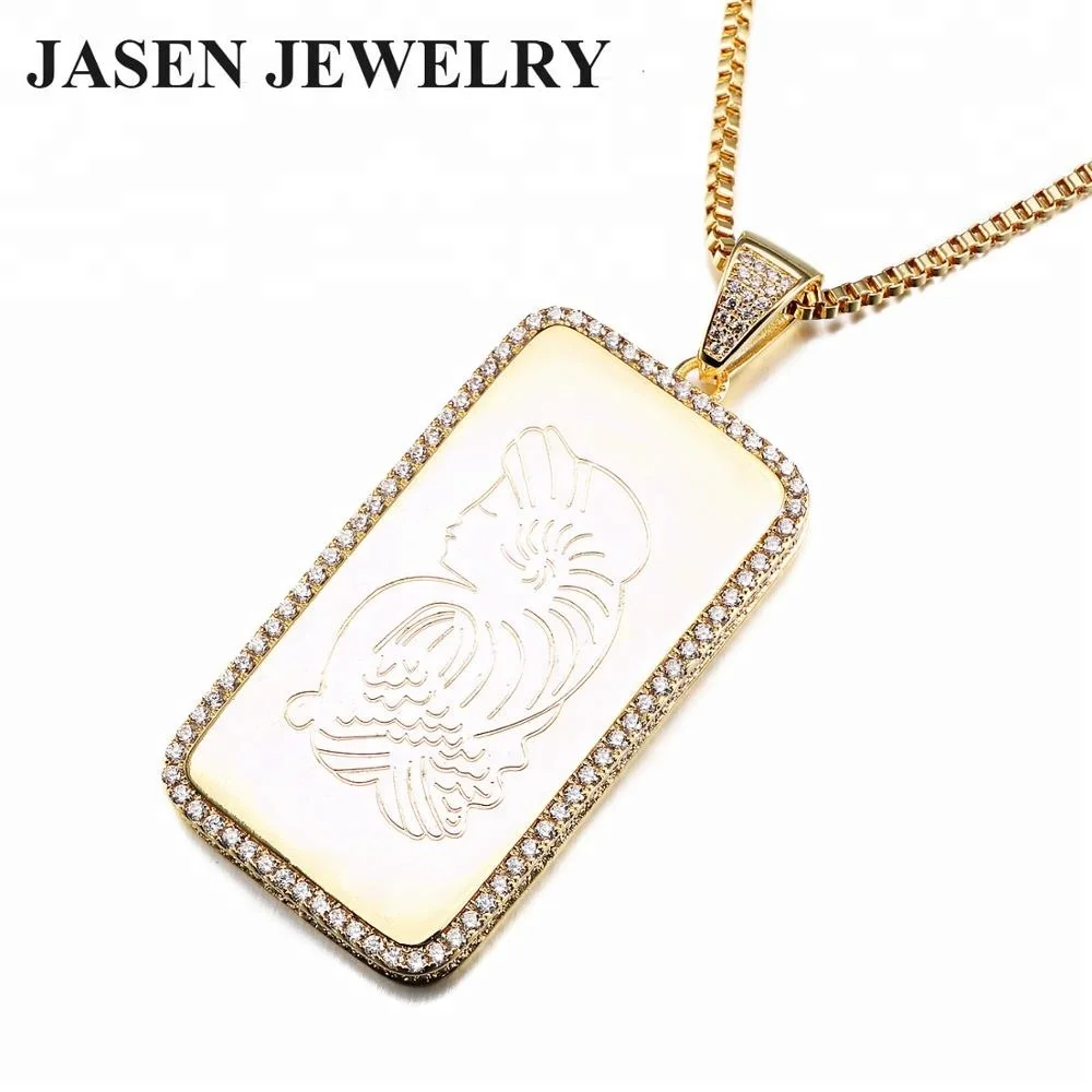 Custom Engraved Jewelry Tags White Gold Rhodium Plated Tags Buy