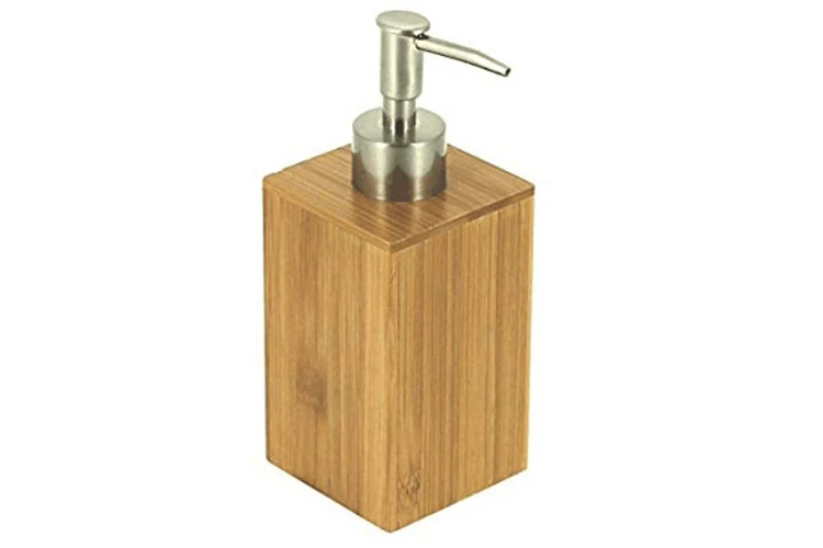 bamboo soap dispenser