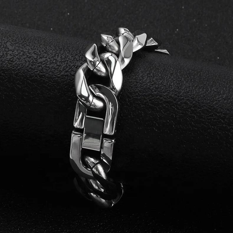 Oumi Wholesale Unique Stainless Steel Jewelry High Polished Stainless