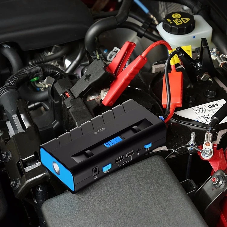 Portable 12000mah Multifunction Auto Xs 600 Peak Amp Jump Starter For