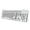 New Retro Punk Design Best Wired multimedia Mechanical keyboard with competitive price for gaming