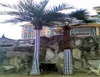 natural scenery art painting outdoor cheap artificial coconut palm tree coconut with fruit shopping mall tall artificial tree