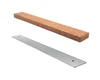 16 Inch Cork Wood Cover Stainless Steel Magnetic Knife Strip with Strong Magnet Force