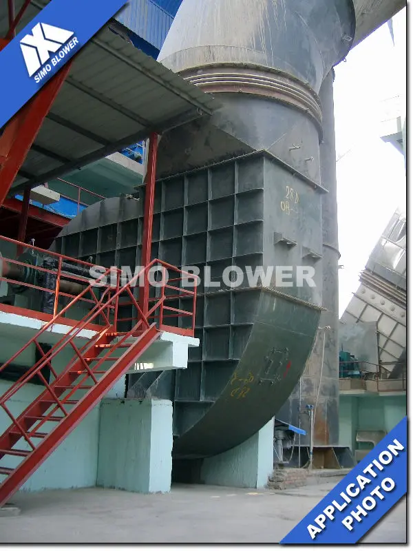 High flow high efficiency high-quality carbon steel steam boiler ventilation fan