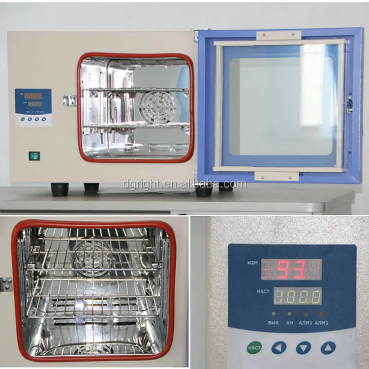 China Digital Industrial Hot Air Vacuum Drying Oven