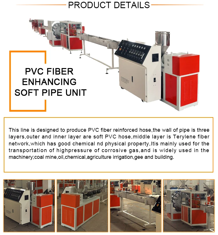 Pvc Hose Pipe Machine/pvc Garden Line Products/pvc Fibre Reinforced