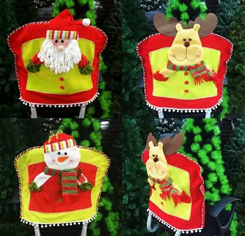 chinese christmas ornaments felt christmas santa chair cover for decorations - Chinese Christmas Decorations chinese christmas ornaments felt christmas santa chair cover for decorations - Chinese Christmas Decorations