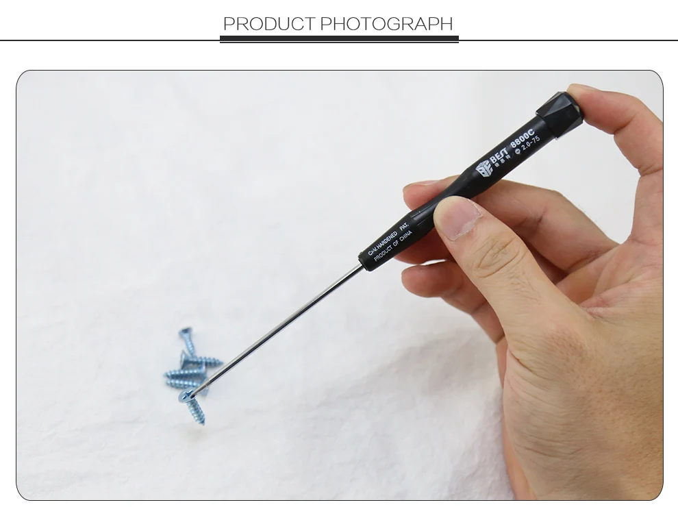 BEST 75mm Long 1 Guy 1 Screwdriver Slotted 1.5 2.0 Screwdriver For Digital Products Screw Driver BEST 75mm Long 1 Guy 1 Screwdriver Slotted 1.5 2.0 Screwdriver For Digital Products Screw Driver