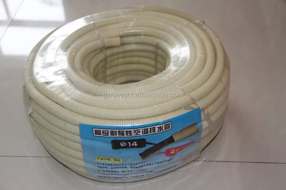 50m/roll Hvac Pe Pp Flexible Air Conditioner Plastic Drain Pipe Buy