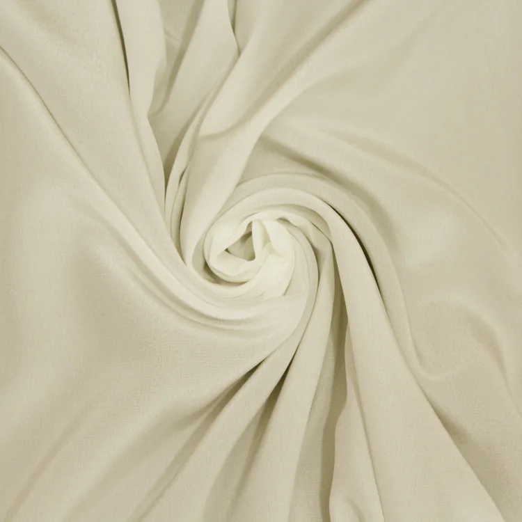 Small Quality Export Shinny And Soft Women Dress 100 Silk Crepe Textile