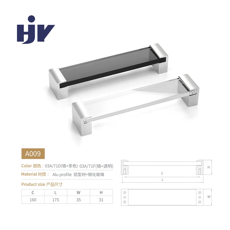 Hjy New Modern Acrylic Door Handles For Bathroom Buy Acrylic