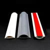Plastic semicircular type pvc floor cable duct raceway arc shaped cable trunking