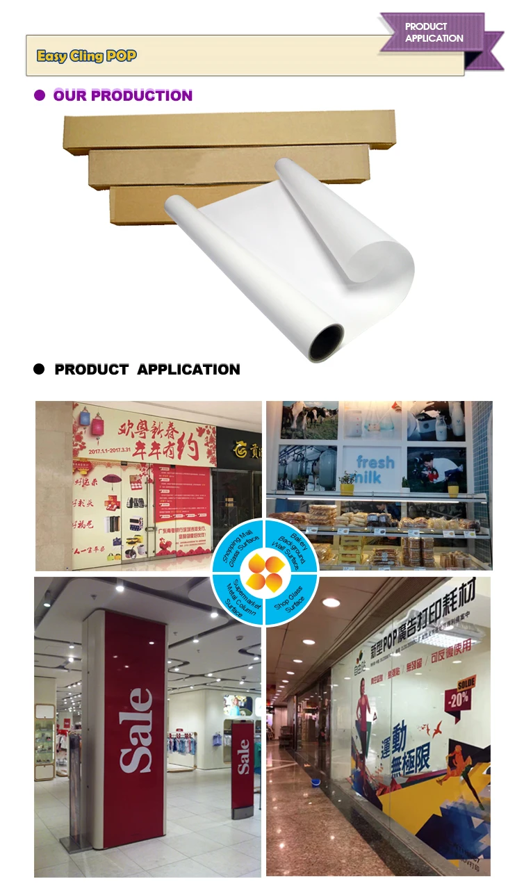 Clear Removable Window Film Suppliers Ecpet140ec7 Pet Film China