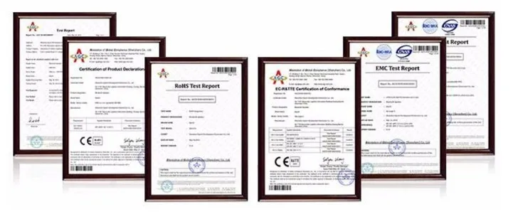 Certification