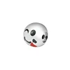 Jimond S925 Sterling silver DIY charm facial expression with enamel new style