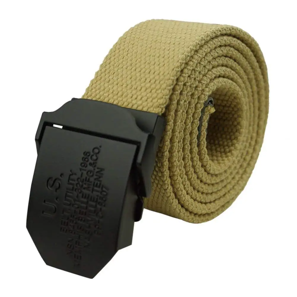 Gardening Spring Mens Thicken Canvas Belt Adjustable Waist Belt Outdoors Belt 43
