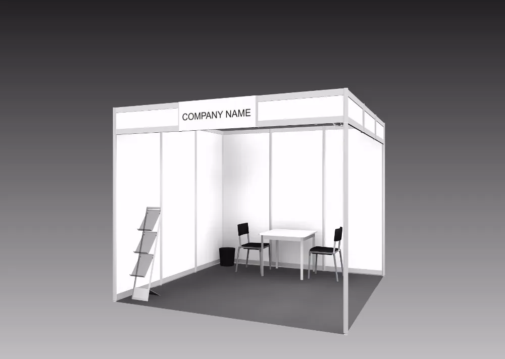 R8 / Octonorm System Booth Structure,Exhibition Booth 3x3 Buy 3mx3m Prefarb's Booth,Aluminium