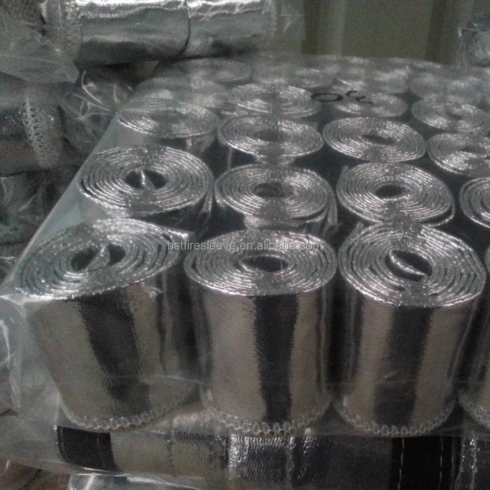 Automotive Cable Wire Harness Heat Shield Thermal Protection Flexible