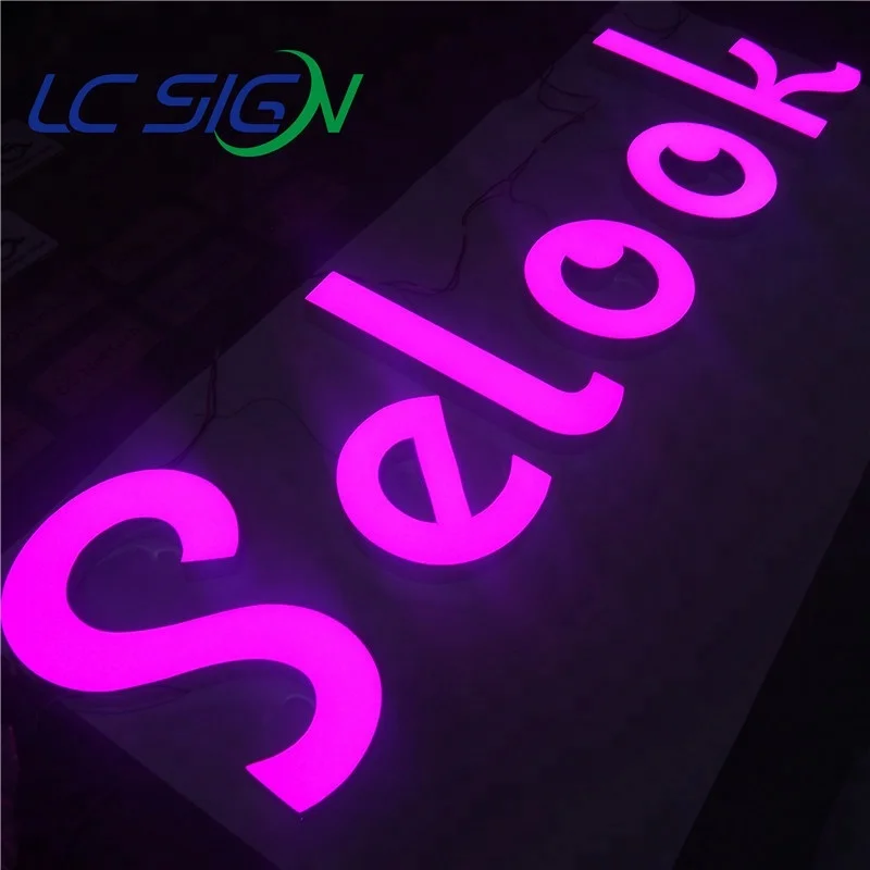 Full Color Led Lighting Signage Display Business Signs Small Acrylic Letters Light Box Letter Sign Advertising Full Color Led Lighting Signage Display Business Signs Small Acrylic Letters Light Box Letter Sign Advertising
