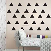 4036 Triangle Quotes Wall Decals/Murals Vinyl Decal Removable Wall Art Transparent Creative Vinyl Wall Decal