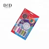2018 new free sample folding wooden girls chinese silk compact sewing box for sale