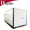 Folding foldable storage container moveable flat pack warehouse