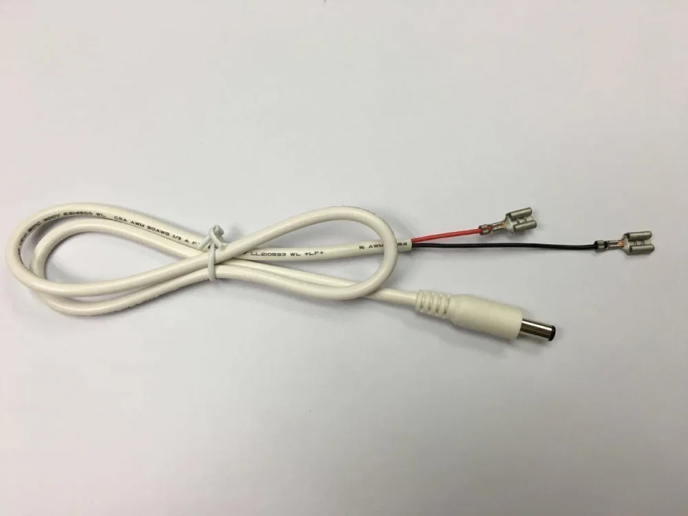 250 Ket Terminal Ul 2464 20awg Cable Solder Dc5 5x2 1 Male Power 