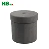 HStex foldable round pouf polyester pouf with storage
